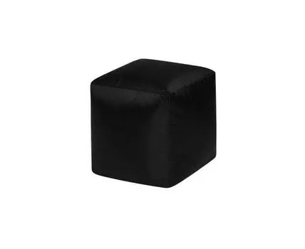 Пуфик Куб Черный Оксфорд (Черный, 40)