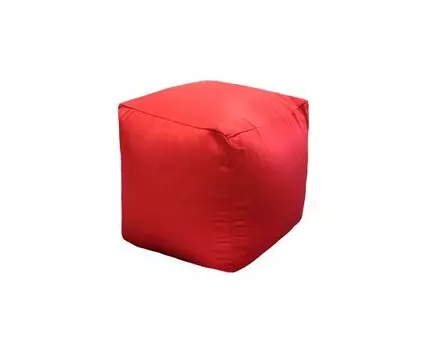 Пуфик Куб Красный Фьюжн (Красный, 40)