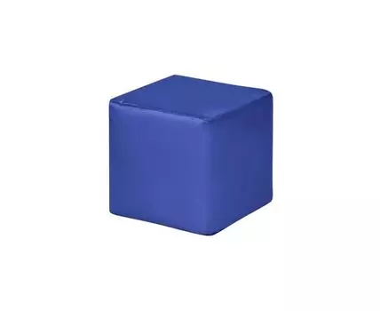 Пуфик Куб Синий Оксфорд (Синий, 40)