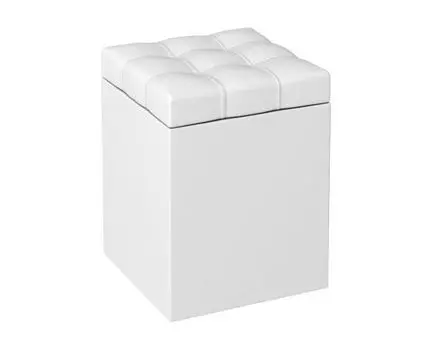 Пуфик Квадро 1 (44, 36, Белый, 36)