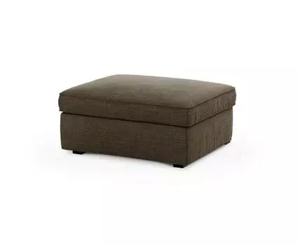 Пуфик Монако ЭКО (Рогожка, Коричневый)