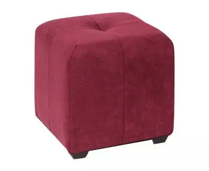 Пуфик Николь (40, 40, Красный, 40)