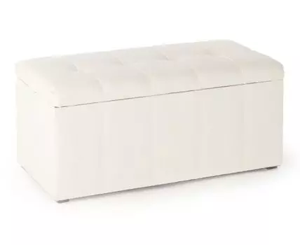 Пуфик Парма-3 (Низкие, 40, Тумбы, Белый, 100)