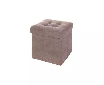 Пуфик Складной Бежевый Велюр (Бежевый, 37)