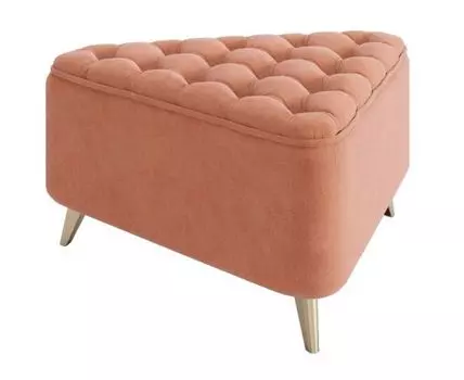 Пуфик Трио (44, 61, оранжевый, 68)