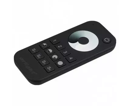 Пульт-диммер с сенсорным кольцом Arlight SMART-R SMART-R24-DIM Black (4 зоны, 2.4G)