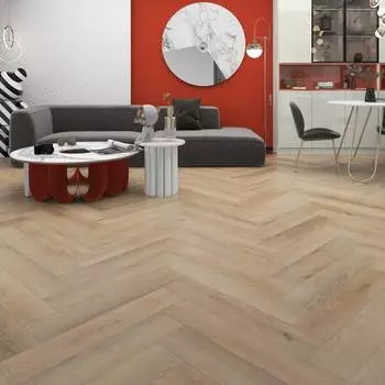 ПВХ Покрытие Calitex Diamonds Eternity Herringbone Click DM403 750x150x6 (1,575 м2)