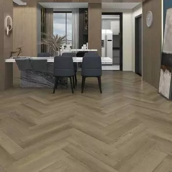 ПВХ Покрытие Calitex Diamonds Sancy Herringbone Click DM1003 750x150x6 (1,575 м2)