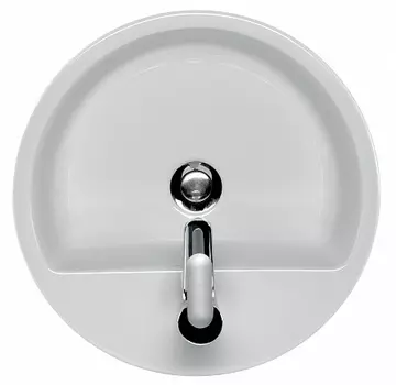 Раковина Cersanit на столешницу CASPIA 44 RING 1 отв.(выведена из ассортимента)
