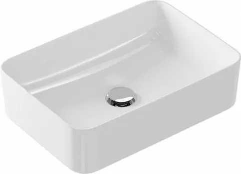 Раковина Cersanit на столешницу CREA 50 RECTANGULAR 0 отвер.