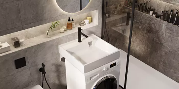 Раковина над стиральной машиной Paola Juno 600