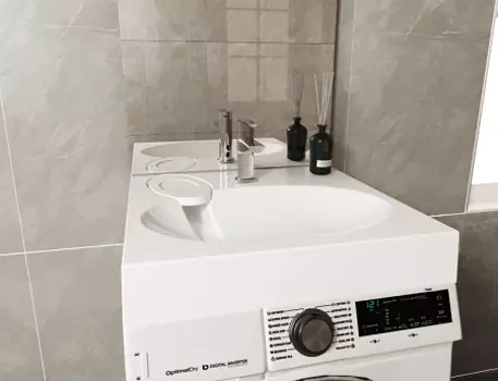 Раковина над стиральной машиной Paola Liguria 500