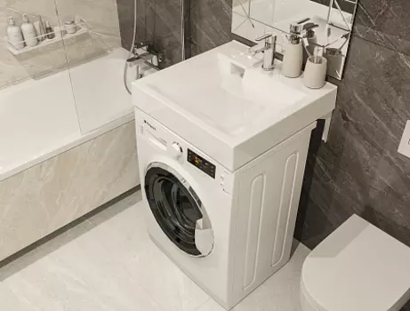 Раковина над стиральной машиной Paola Siena 600