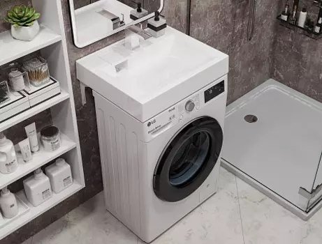 Раковина над стиральной машиной Paola Siena 500