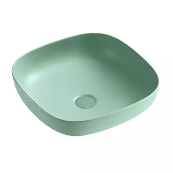 Раковина накладная ABBER Rechteck AC2217MBG зеленая матовая