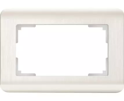 Рамка для двойной розетки Stream WL12-Frame-01-DBL
