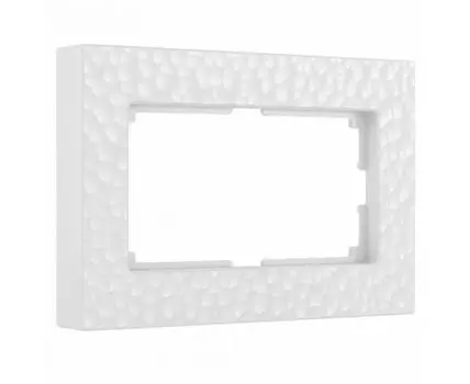 Рамка для двойной розетки Werkel Hammer W0082401 (белый)