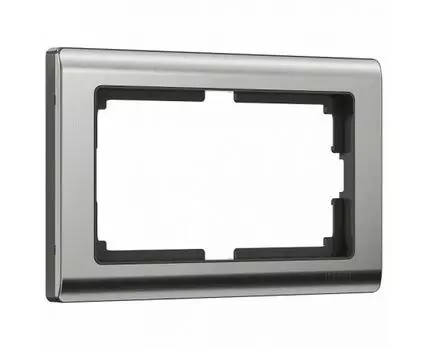 Рамка для двойной розетки Werkel Metallic W0081602