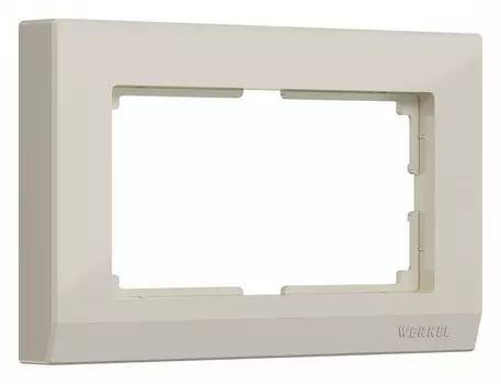 Рамка для двойной розетки Werkel Stark (слоновая кость) W0081803