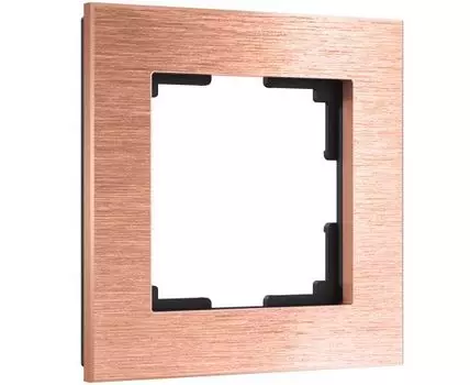 Рамка из металла на 1 пост Аluminium Werkel