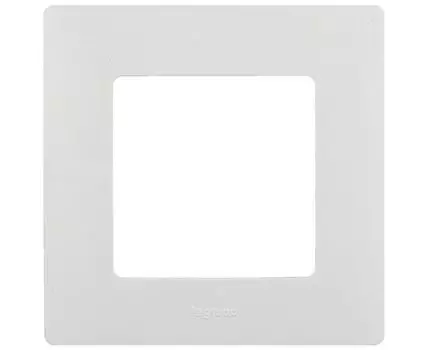 Рамка Legrand Etika 672501 одноместная универсальная белая