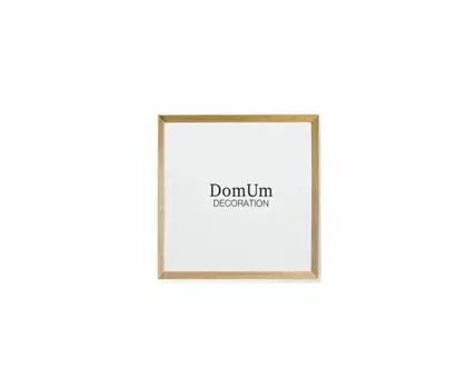 Рамка MINIMALISM из массива ясеня (Бежевый, 21)