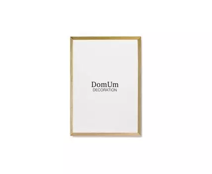 Рамка MINIMALISM из массива ясеня (Бежевый, 30)