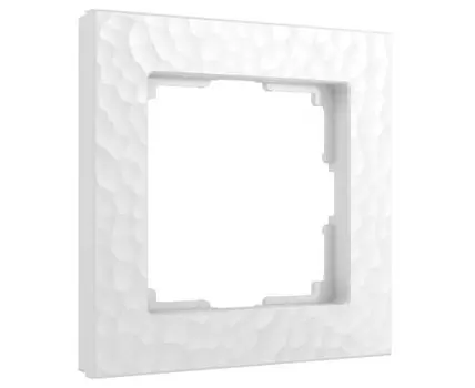 Рамка на 1 пост (белый) Hummer