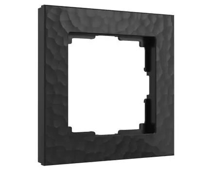 Рамка на 1 пост (черный) Hummer