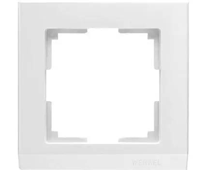 Рамка на 1 пост Stark WL04-Frame-01-white