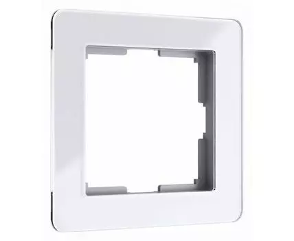 Рамка на 1 пост Werkel Acrylic белый W0012701