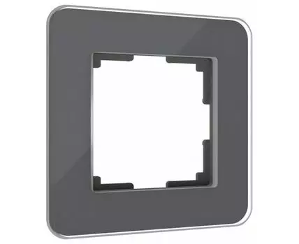 Рамка на 1 пост Werkel Elite (графит, стекло) W0012440