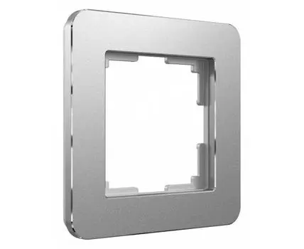 Рамка на 1 пост Werkel Platinum алюминий W0012606