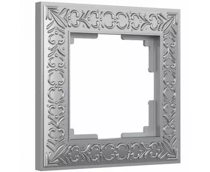 Рамка на 1 пост Werkel WL07-Frame-01 (матовый хром)