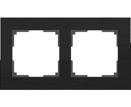 Рамка на 2 поста Aluminium WL11-Frame-02