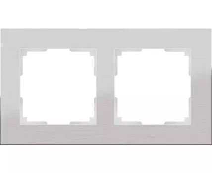 Рамка на 2 поста Aluminium WL11-Frame-02