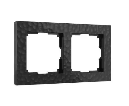 Рамка на 2 поста (черный) Hummer