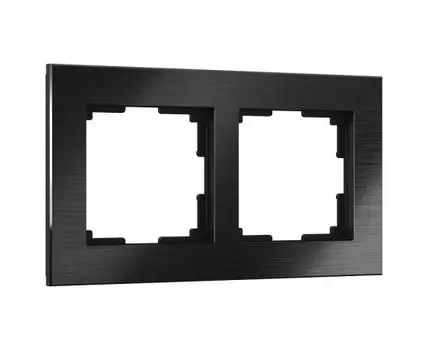 Рамка на 2 поста Werkel Aluminium W0021708