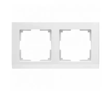 Рамка на 2 поста Werkel Stark WL04-Frame-02-white