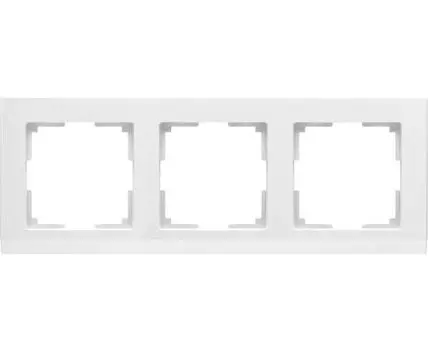 Рамка на 3 поста Stark WL04-Frame-03-white