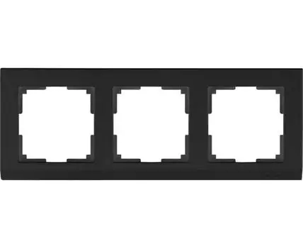 Рамка на 3 поста Stark WL04-Frame-03-black