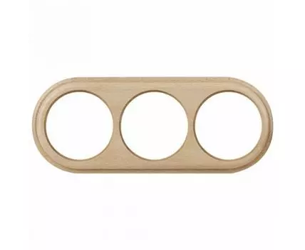 Рамка на 3 поста Werkel Legend W0035224 (светлый бук)