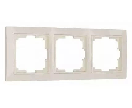 Рамка на 3 поста Werkel Snabb basic слоновая кость W0032003