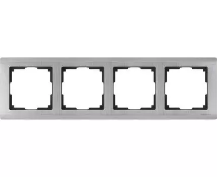 Рамка на 4 поста Metallic WL02-Frame-04
