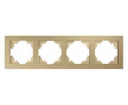 Рамка на 4 поста Stekker Катрин 49038