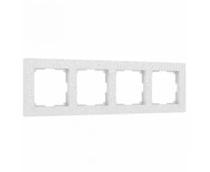 Рамка на 4 поста Werkel Hammer W0042401 (белый)