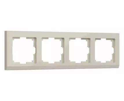 Рамка на 4 поста Werkel Stark (слоновая кость) W0041803