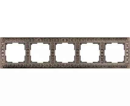 Рамка на 5 постов Antik WL07-Frame-05