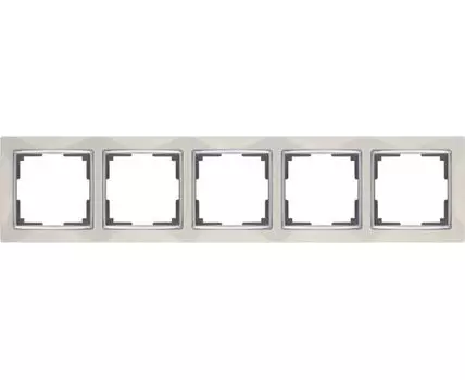 Рамка на 5 постов Snabb WL03-Frame-05-ivory