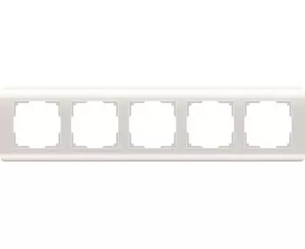 Рамка на 5 постов Stream Pearl WL12-Frame-05